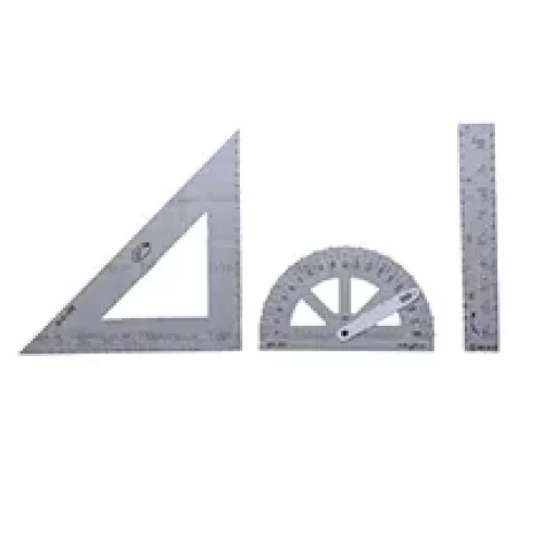 ست گونیا ، خط کش ، نقاله